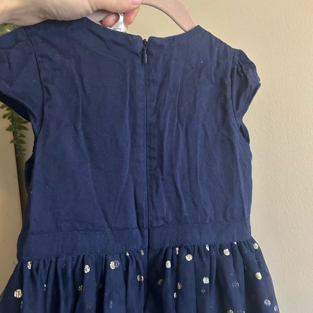 Oshkosh Girl 5T Navy Dress